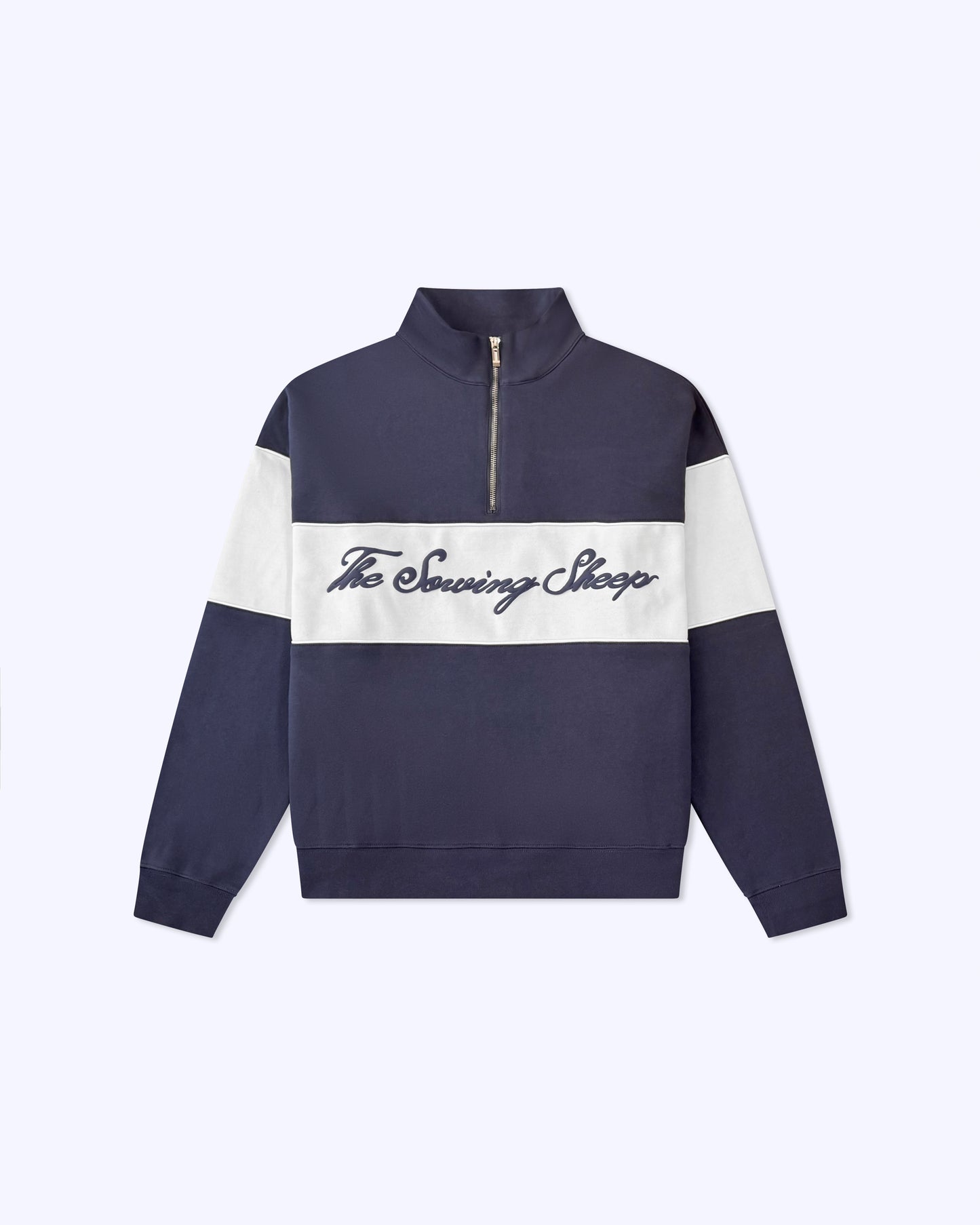 The Sowing Sheep - Quarter-Zip Sweater