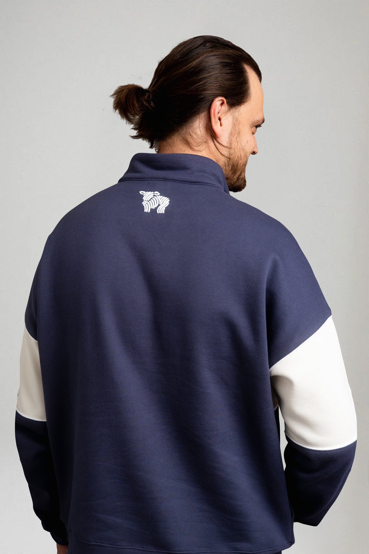 The Sowing Sheep - Quarter-Zip Sweater